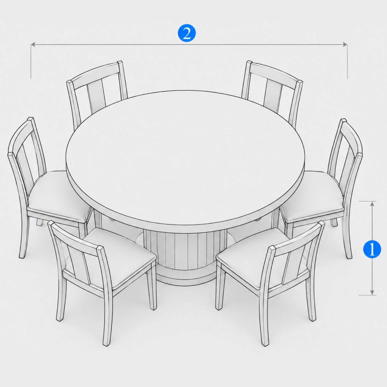 Custom Made Round Table Cover