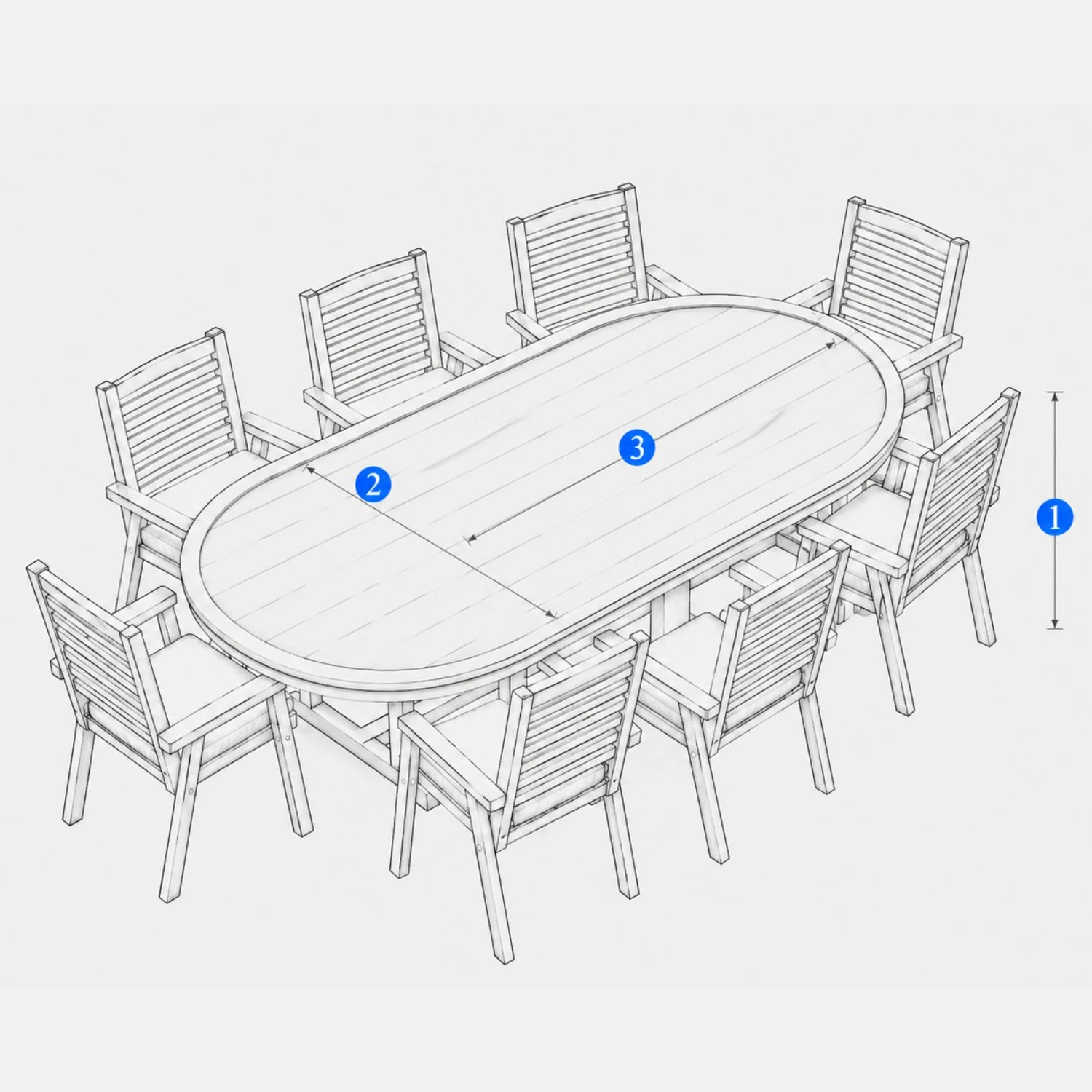Custom Made Oval Table Cover